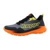 Sneaker KAPPA "Nyoto", Gr. 42, schwarz (schwarz, orange), Textil, sportlich, Schuhe