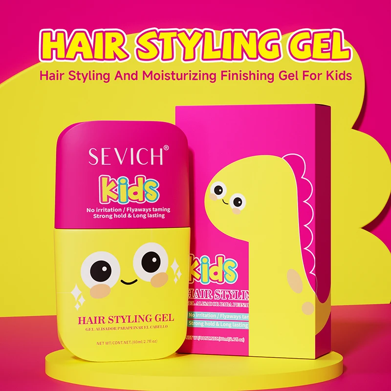 Gebrochenes Haar Artefakt Haarwachs Stick Gel Creme Styling Haar Frizz Feste Flauschige Kinder Männer Und Frauen Styling Wachs Image