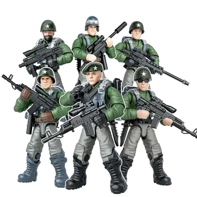 WW2 Militärarmee Soldaten 2. Weltkrieg SWAT Special Force Figuren Modell MOC DIY  Bausteine Ziegel Spielzeug für Kinder Image