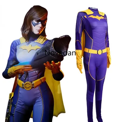 Superheld Gotham Knights Batgirl Cosplay Kostüm Frauen Batwoman Helena Bertinelli Cosplay Halloween Image