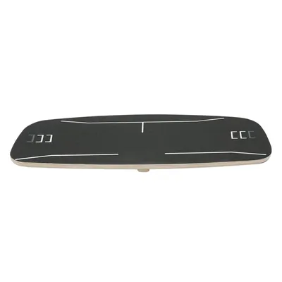 Golf Swing Trainer Pressure Balance Plate, Rectangular Wood Design, Sandpaper Surface for Improved