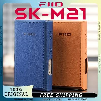 FiiO SK-M21 Player MP3 Protective Case Anti Slip PU Leather Case Easy to Disassemble Embedded Tongue