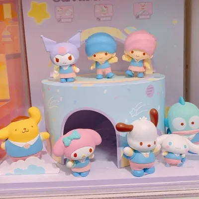 Sanrio Back To School Series Blind Box Cinnamoroll Kuromi Pompompurin Pochacco Melody Surprise