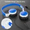 Fashion Wired Foldable 3.5mm HiFi Audio Bass Headset Music Sports Gaming Headphone Professional Headphones For Phone PC Tablet