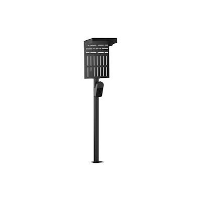 InLine® Universal Wallbox-Standfuß XL mit EV-Ladekabel Halterung, schwarz Image