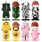 Cut Animal Pet Cat Dog Pet Clothing Apparel Clothes Pet Supplies Gift PT63