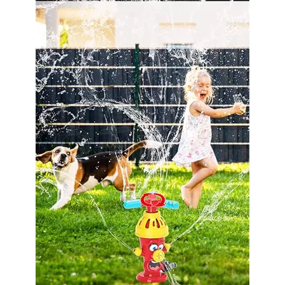 Children's sprinkler fire hydrant Outdoor Toys Toddler Kids Outdoor play outdoor toys connected to