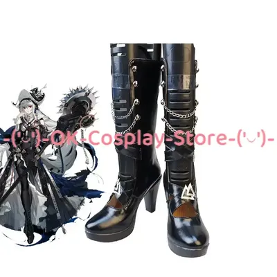 [Customized] Game Arknights Specter the Unchained Cosplay Shoe Anime Roleplay Props Halloween
