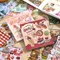 2 styles 30 pièces/sac autocollant alimentaire livre bricolage manuel Scrapbook cadre Photo
