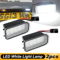 2x Canbus LED Numero Lampada Luce Targa Per Ford Focus 5D Fiesta Mondeo MK4 C-Max MK2 S-Max Kuga Galaxy 6000k Bianco 12V