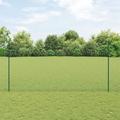 Vidaxl - Set di Recinzione Set di 2 Verde Metallo 25 x 1,5 m Durevole