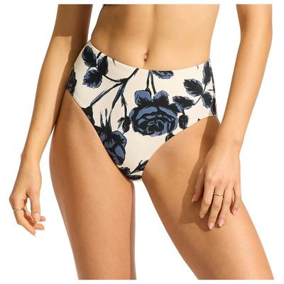 Seafolly - Women's Rococo High Waisted Pant - Bikini-Bottom Gr 14 orange Image