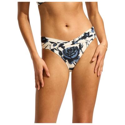 Seafolly - Women's Rococo Twist Band Mini Hipster - Bikini-Bottom Gr 16 orange Image