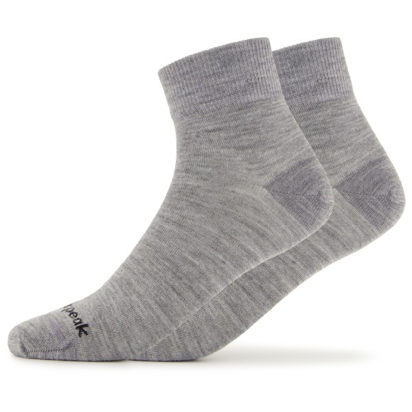 Heber Peak - Merino SylvaHe. Quarter 2-Pack - Multifunktionssocken 36-38 | EU 36-38 grau
