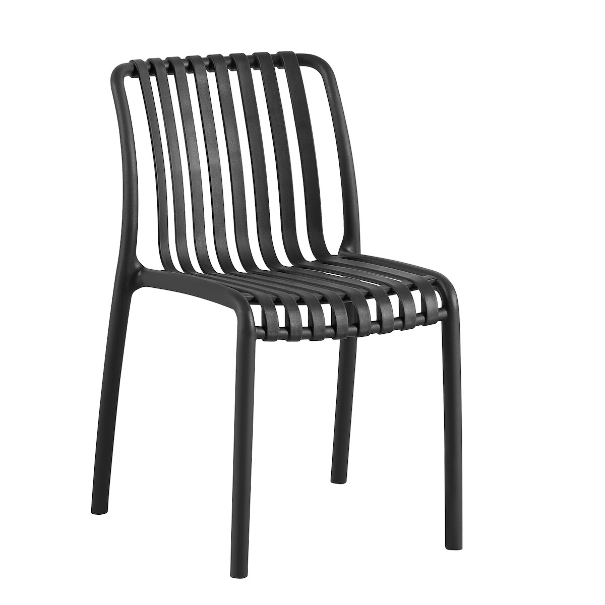 BIG Möbel GmbH Terrassenstuhl Bianca schwarz | Gastrostuhl Outdoor stapelbar Image