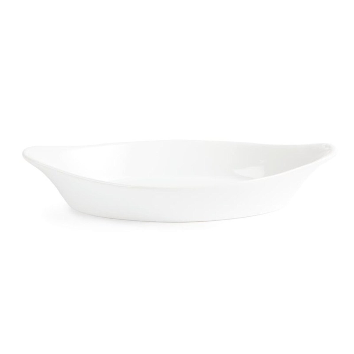 Gastronoble Olympia Whiteware Gratinschalen - weiß - 25,3 x 14cm - 12 Stück - Porzellan Image