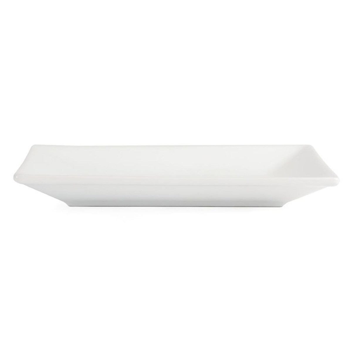 Gastronoble Olympia Whiteware rechteckige Servierteller - 20 x 13cm - 12 Teller - Porzellan Image