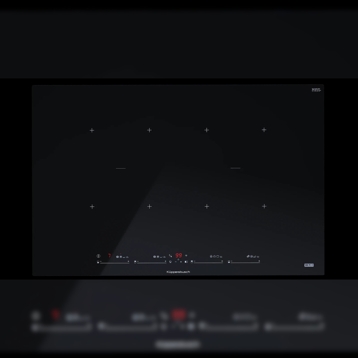 Küppersbusch 78 cm Induktionskochfeld mit 2 Flexzonen, glideControl+ und K-Connect KI8880.1SR Image