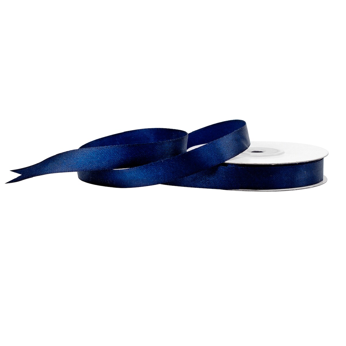 Creativery 12mm Satinband 25m Schleifenband Geschenkband Stoffband Bastelband Dunkelblau Image