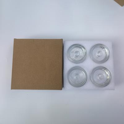 TEMU 4pcs High- Fermentation Weights With Handles, Suitable For Wide Mouth Mason Jars -, Non-toxic, Recyclable Durable Glass Weight Set, Brewing And Fermenting - Ideal For Home And Commercial Use! Image