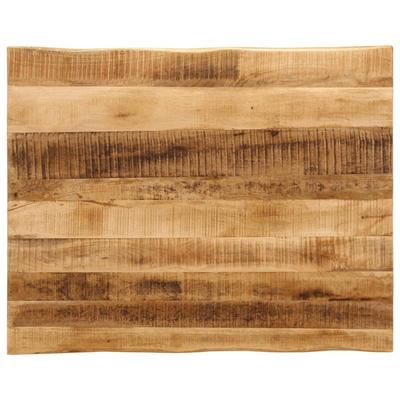 TEMU Tabletop With Tree 100x80x2.5 Cm Rough Mango Solid Wood Image