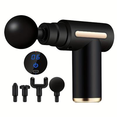 TEMU Usb Massage , Fascia , Fitness Equipment With A Display And 6 Adjustable Settings, Perfect As A Holiday Gift For . Image