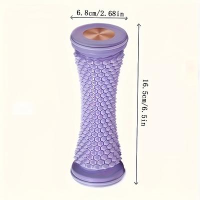 TEMU Plantar Fascia Wheel, Foot Massager, Yoga, , Rollers, Arch Trainer, Fitness Workouts Roller Home Foot Treatment Plantar Fascia Massager For Flat Feet - Easy Rolling Image