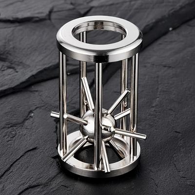 TEMU Metal Brain Teaser Puzzle Game - Ball Challenge Toy For Adults, Birthdays, Anniversaries, Bachelor Parties & More - No Batteries Required Image