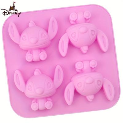 TEMU Stitch Silicone Soap Mold, Cute Cartoon Design, Reusable Party Molding Tool, New Mold, Diy Tools For Crafting, Top Decoration Image