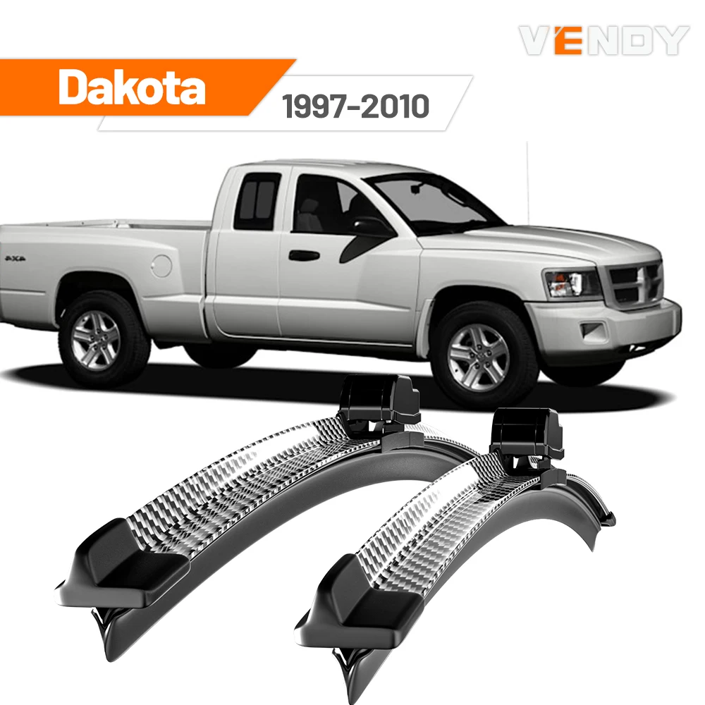 Für Dodge Dakota 1997-2010 1998 2000 2002 2003 2004 2005 2006 2007 2008 2009 2 Stück Frontscheibenwischerblätter Scheibenwischer Image