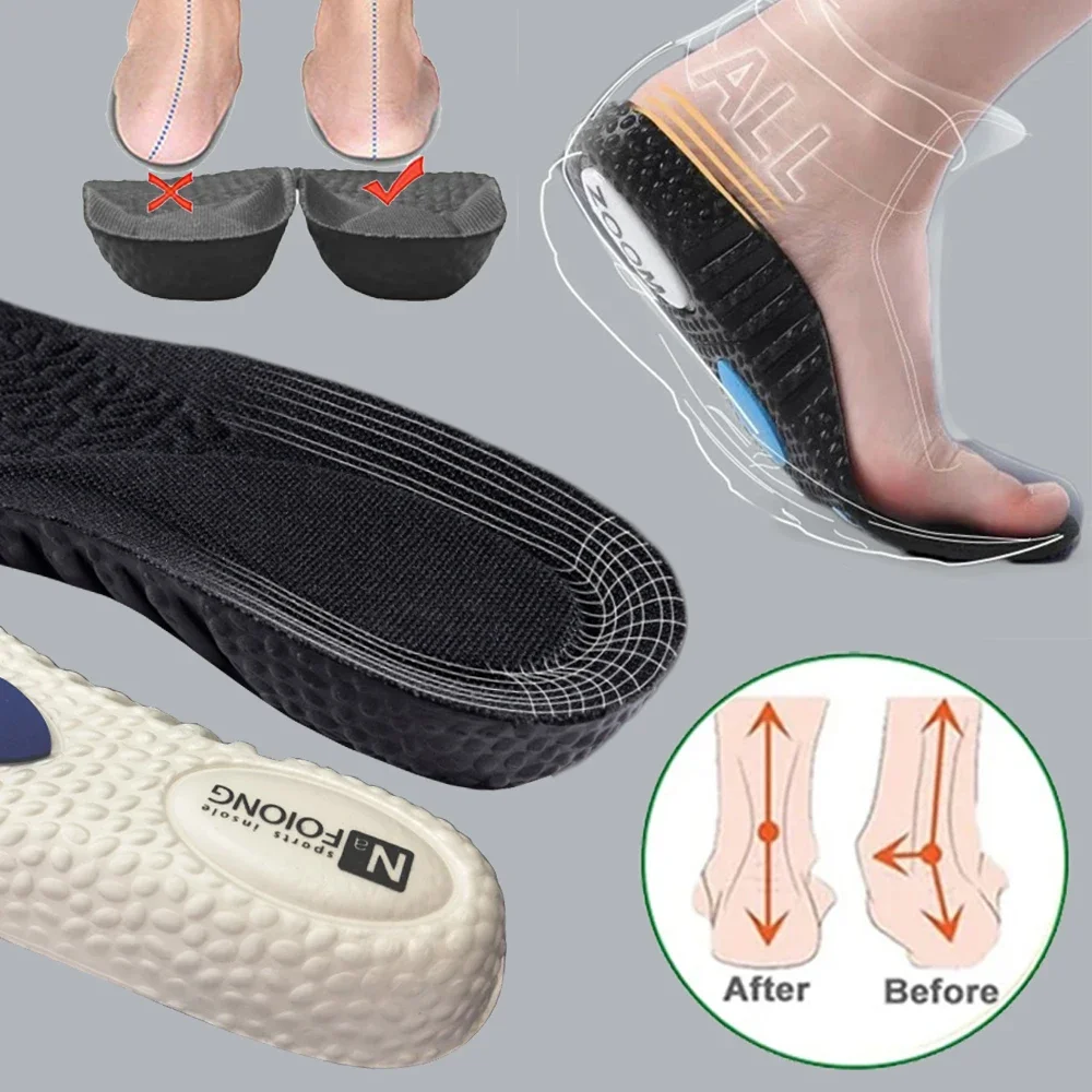 Eva Sport ortho pä dische Einlegesohlen für Schuhe Sohle Stoß dämpfung atmungsaktive Kissen Einlegesohlen für Füße Mann Frauen Schuh pads
