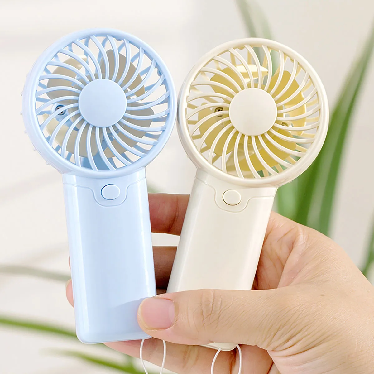 Neuer Mini-Ventilator, praktischer kreativer kleiner Ventilator, Handventilator im Taschenformat, leicht, verstellbar, niedlicher kleiner Ventilator, Studentengeschenk ﻿ Image