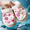 MINISO Cartoon 3D Cinnamoroll Charm Schuh Charm Hello Kitty Sanrio Diy Schuh Dekoration für Kinder