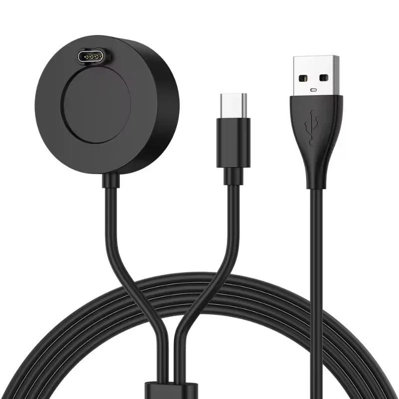 USB C zu Stecker Mit Ladegerät Kabel Schnell Ladung Für Garmin fenix 7 6 5X Plus Schnelle Ladegerät Clip Cradle hohe Qualität Zubehör Image