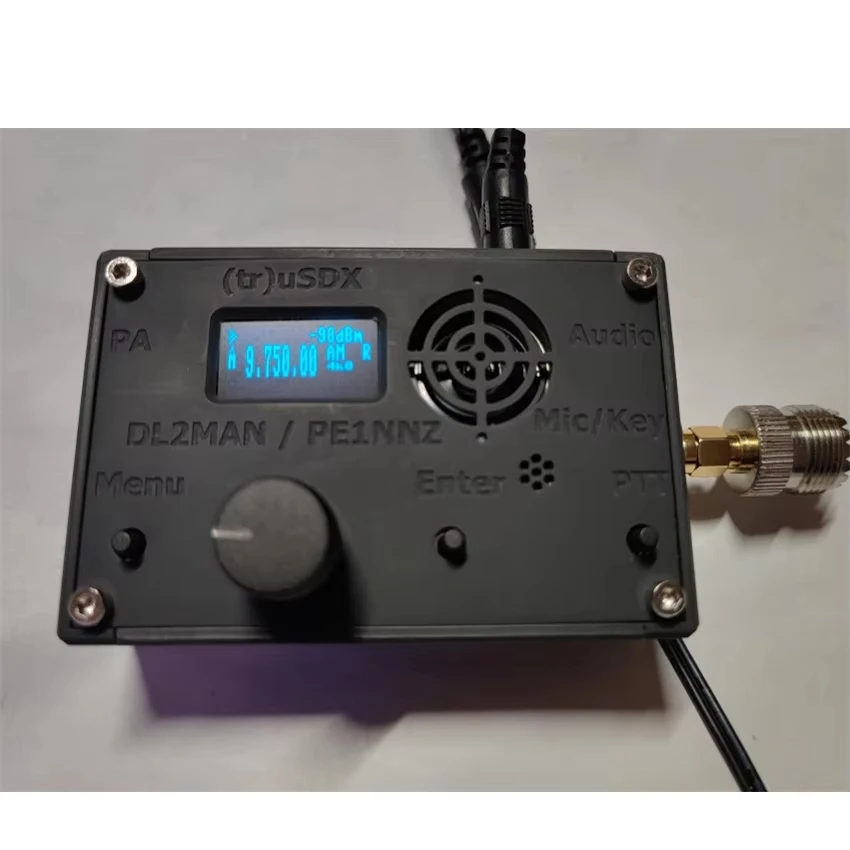 Tr-uSDX HF QRP SDR-Transceiver, LO/HI/CLASSIC 5-Band-Kurzwellen-Kit deckt 80 m/60 m/40 m/30 m/20 m in CW/SSB/AM/FM in RX ab Image