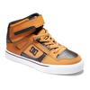Sneaker DC SHOES "Pure High-Top EV", Kinder, Gr. 12(29), rot (grau, rot), Obermaterial: Leder / Futter: Textil / Außensohle: Gummi, Schuhe