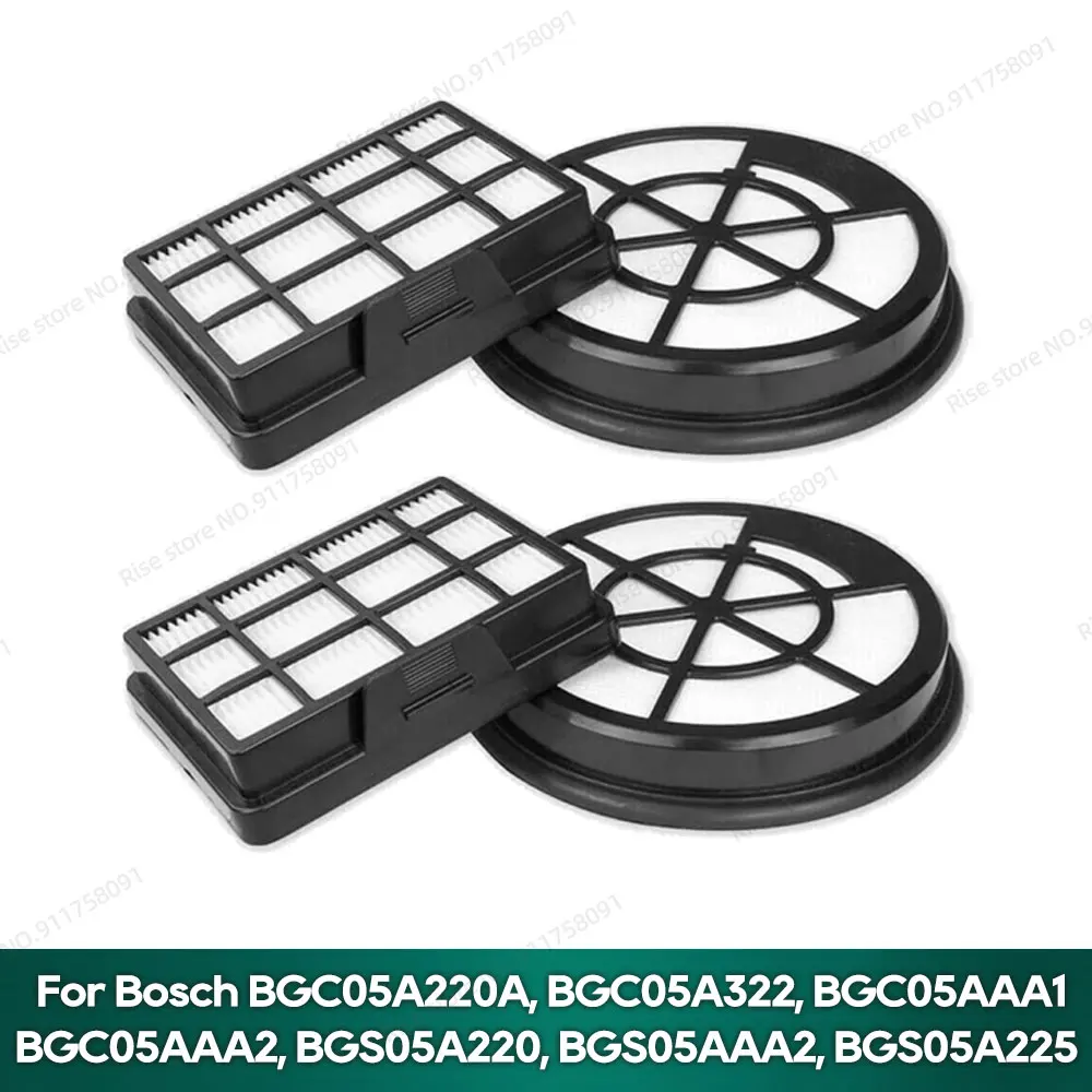 Filter kompatibel für bosch BGC05A220A BGC05A322 BGC05AAA1 BGC05AAA2 BGC05X20GB, BGS05A220 BGS05A221 BGS05A222 BGS05A225 Image