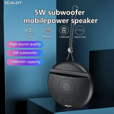 ZEALOT S24 5W BT Mini-Funklautsprecher, Subwoofer-Lautsprecher, kabelloser Lautsprecher, Image