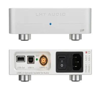 LHY AUDIO PC HIFI fieber audio USB reinigung isolator ADuM4165 high-speed 480M quarzoszillator OCXO Image