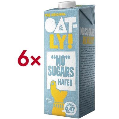 Oatly 6er-Pack Haferdrink »No Sugars« 1 Liter