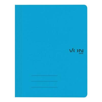 VON Schnellhefter A4 Karton 230 g/m² 250 Blatt 1 Stück Blau, 27x31.8 cm Image