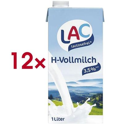 Schwarzwaldmilch LAC 12er-Pack haltbare Milch »lactosefreie H-Milch 3,5% Fett«