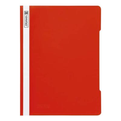 Brunnen Schnellhefter A4 Überbreite Kunststoff 100 Blatt 1 Stück Rot, 23.2x31.2 cm Image