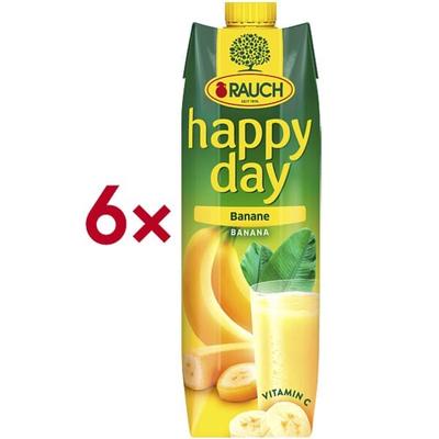 happy day 6er-Pack Fruchtnektar »Banane« 1 Liter