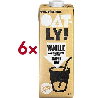 Oatly 6er-Pack Haferdrink »Vanille« 1 Liter beige Image