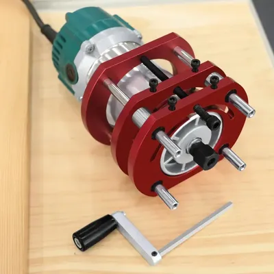 Router Lift For 65mm Diameter Motors, Woodworking Router Table Insert Plate Lift Base, Router Lift