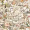 Autocollants Graffiti enveloppe rétro, étiquette Scrapbooking classique, matériel de Collage, gobelets d'eau mobiles, autocollants décoratifs, DIY bricolage, 50 pièces
