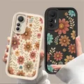 Custodia a fiore di girasole a schermo intero per Xiaomi Poco X7 X6 F6 F5 X5 X3 NFC F3 M6 Pro 4G Mi 13 12 11 Lite 5G 14 13T 12T 11T 14T Etui