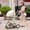 2025 Nuovo passeggino, elegante passeggino portatile, passeggino di lusso Carrozzina Paesaggio alto,