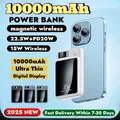 Power Bank magnetico da 22,5 W Caricatore portatile a ricarica rapida wireless Batteria di ricambio ausiliaria esterna per iPhone Magsafe Powerbank